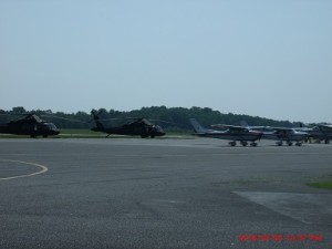 Aircraft Parked at Statesboro Airport